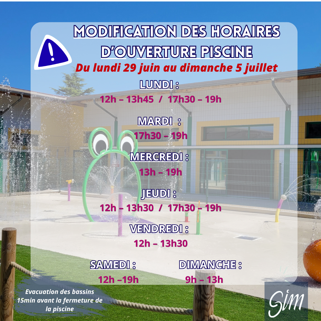 horaires juillet 2026-1